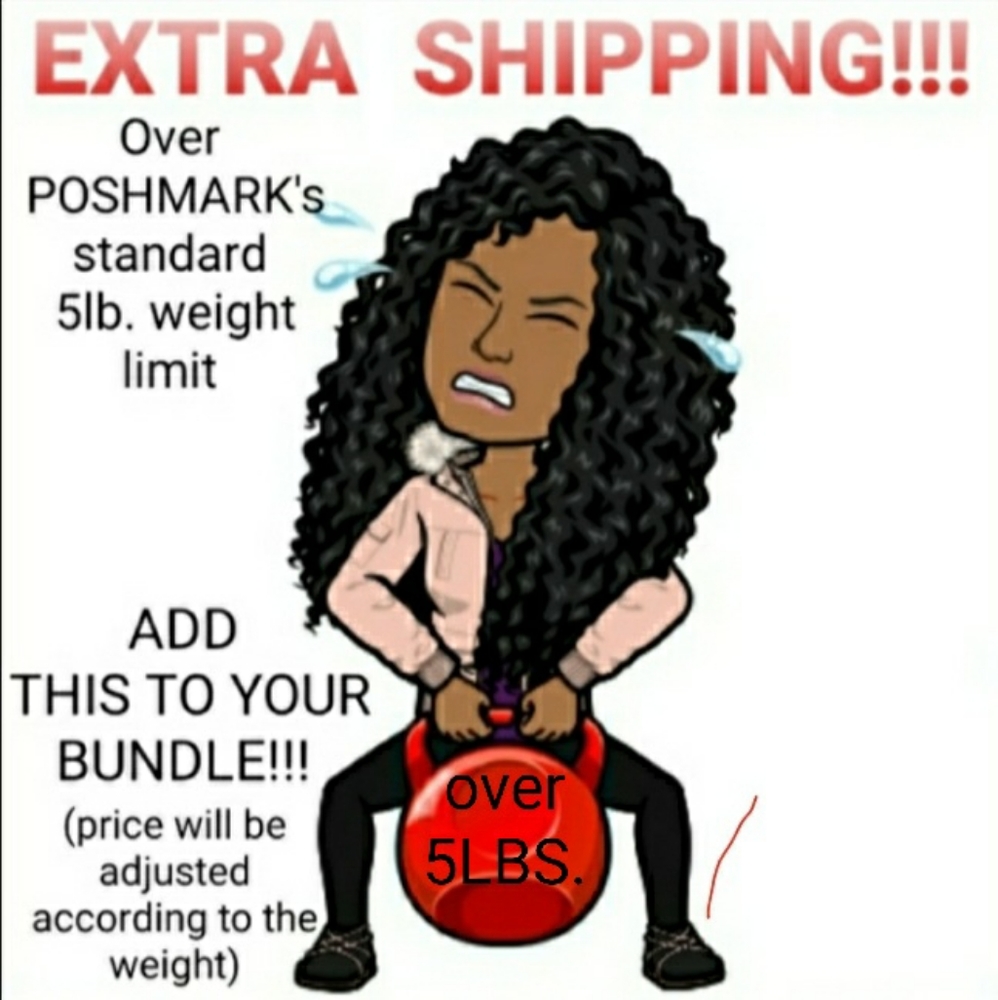💢9LB. ITEMS- EXTRA SHIPPING COST💢